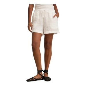 velvet amber linen shorts